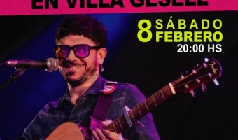 NEGRO ANDANTE VUELVE A GESELL CON UN SHOW LIBRE Y GRATUITO